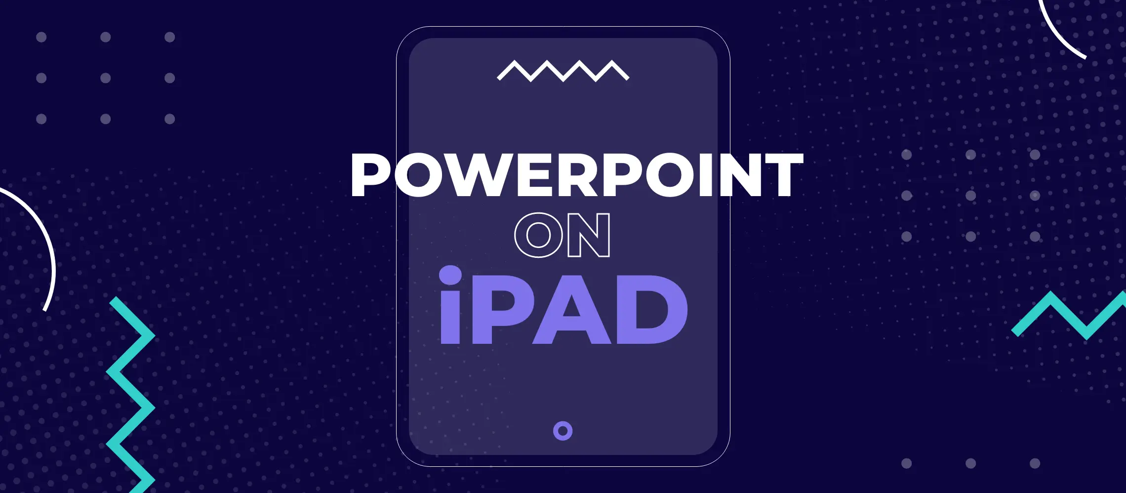 PowerPoint on iPad: create presentations anytime, anywhere.