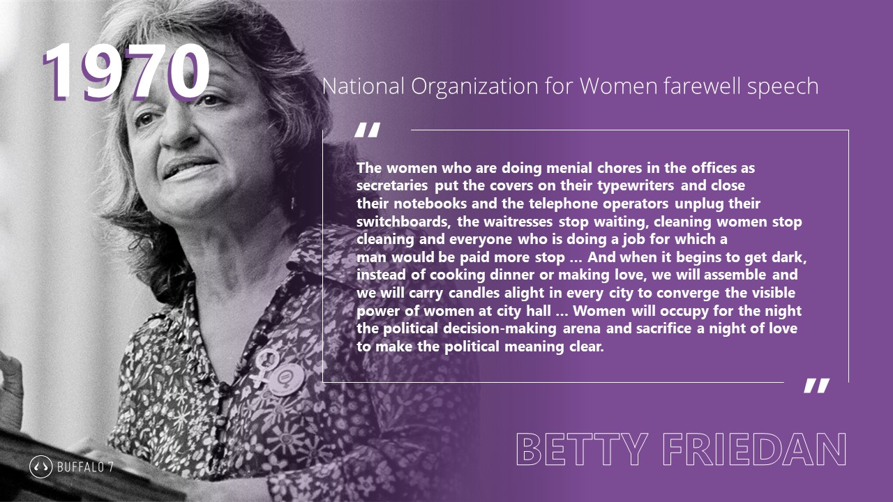 Betty Friedan quote