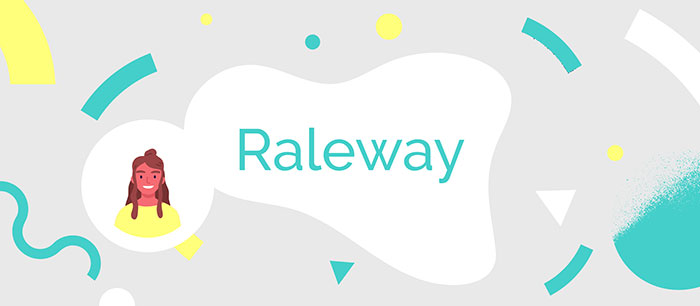 Raleway font download free mac