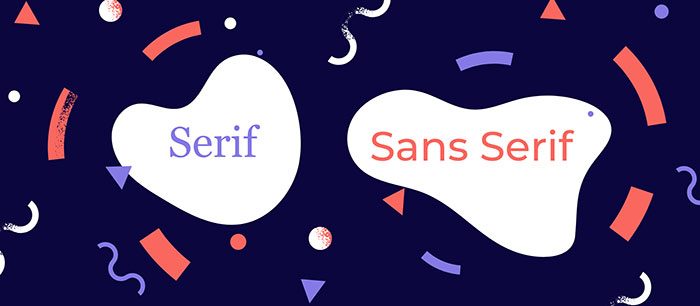 Serif vs Sans serif