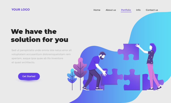 landing page example