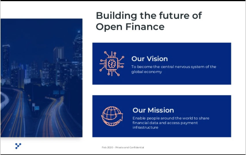 Yapily vision slide fintech presentation