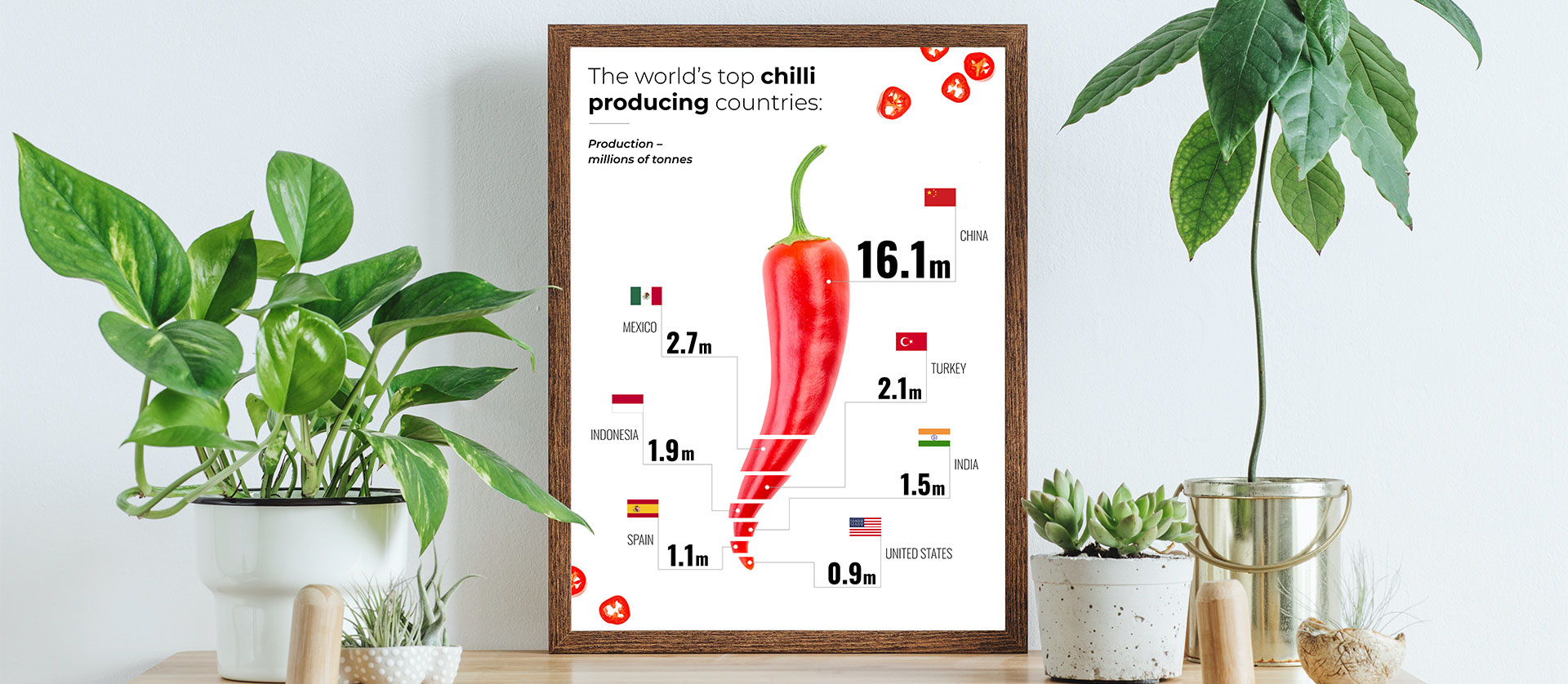 Chilli Infographic Design by Buffalo 7