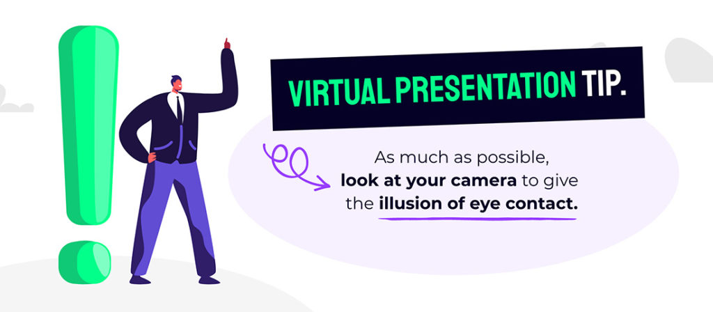 virtual presentation tip for sales teams