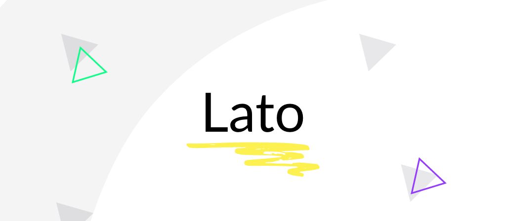 Lato font