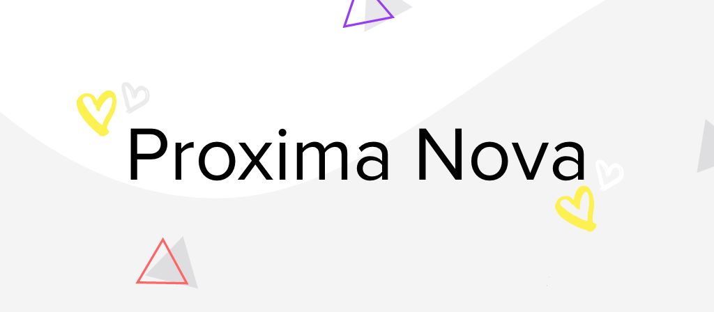 Proxima Nova font